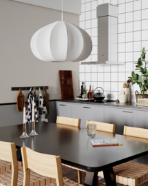By Rydéns hanglamp Ebba, wit 60 cm