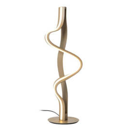 Lucide LAMBADA - Tafellamp - LED Dimb. - 1x19W 2700K - Champagne kleur