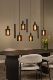 Lucide LAMBRES - Hanglamp - 6xE27 - zwart