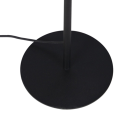 Qazqa buiten vloerlamp Virginia, zwart
