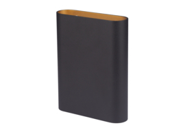 Berla wandlamp BW0013BG led, zwart-goud