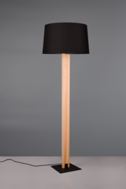 Trio lighting vloerlamp Rahul, zwart