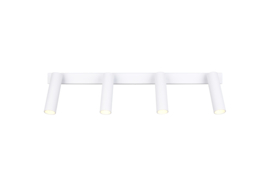Trio lighting plafondspot  Ambala led, 4-lichts wit incl. switch dimmer