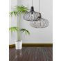 Lucide hanglamp Manuela, zwart 50 cm