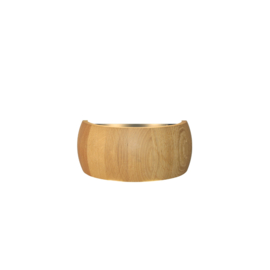 Fischer & Honsel wandlamp Shine wood led, eiken