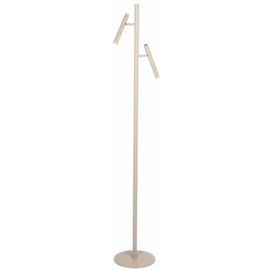 Freelight vloerlamp Luogo led, creme 2-lichts