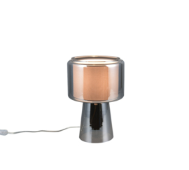 Trio-lighting  tafellamp Rocka, verchroomd