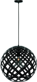 Freelight hanglamp Emma,  zwart 50 cm