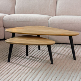 Label 51 Salontafel Rock, naturel mangohout