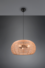 Trio lighting hanglamp Inga, natural 50 cm