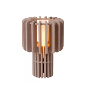 Lucide  tafellamp Rollo, taupe