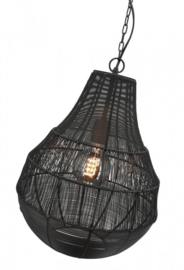 Toplicht hanglamp  Austin large, black 48 cm