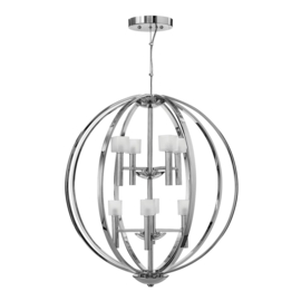 Hanglamp Mondo led, 8-lichts