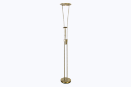 WF Light vloerlamp Tokio led, 2-lichts brons