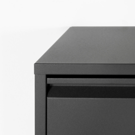 Spinder design Schoenenkast Billy 2, zwart