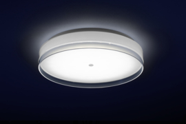 Helestra plafondlamp Yuma led, wit IP30 40 cm