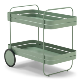 Spinder design GIN & TROLLEY Serveerwagen, dusty green