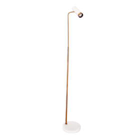By Rydéns vloerlamp Puls , wit - goud incl. licht bron