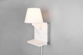 Trio lighting wandlamp Comfort, wit incl. usb