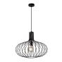 Lucide hanglamp Manuela, zwart 50 cm