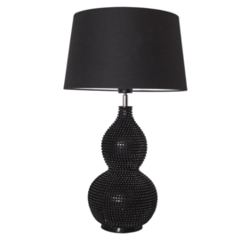 By Rydéns tafellamp Lofty  56 cm hoog, mat zwart incl. licht bron