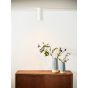 Lucide plafondlamp Gipsy, wit 17 cm hoog