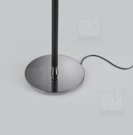 Helestra vloerlamp Oppo, zwart