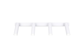 Trio lighting plafondspot  Ambala led, 4-lichts wit incl. switch dimmer