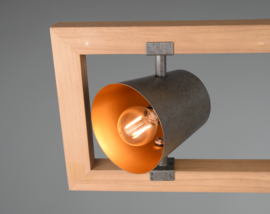 Trio lighting hanglamp Bell, antiek nikkel