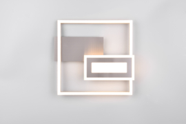 Trio lighting plafondlamp Spiro led, mat nikkel 33 cm