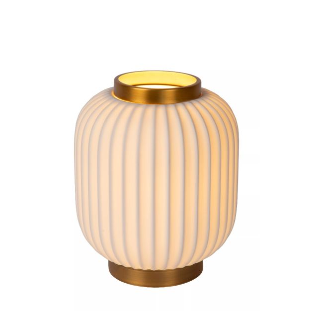 Lucide  tafellamp Gosse, wit