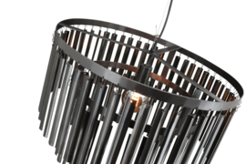 Top licht. hanglamp Perla round black 60 cm