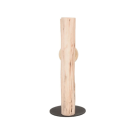Label 51 tafellamp Woody, naturel hout