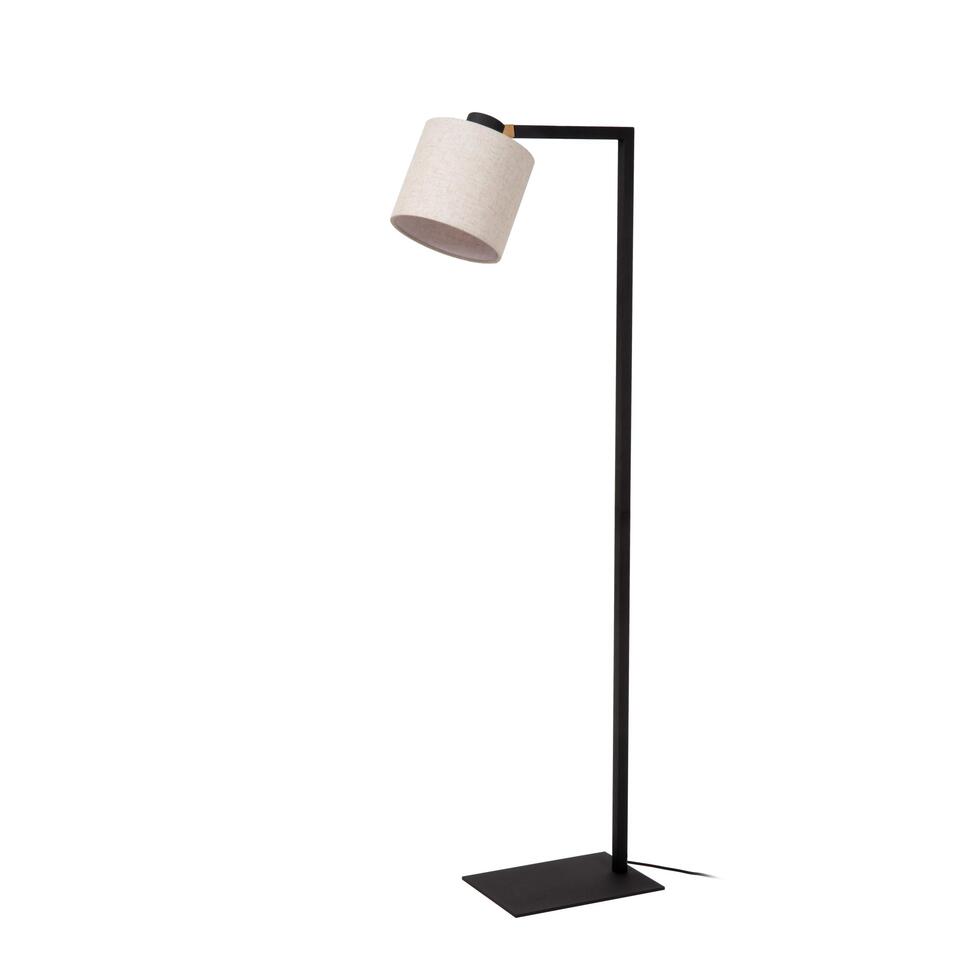 Lucide vloerlamp Lesly, zwart