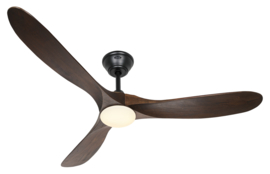 Casafan plafond ventilator Eco Genuino-Led 152 MS-NB incl. afstandsbediening