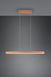 Trio lighting hanglamp Helios led, caffee