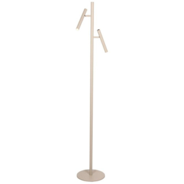 Freelight vloerlamp Luogo led creme 2-lichts