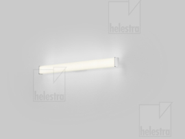 Helestra wandlamp Isou led, chroom/staal met acryl glas 90 cm