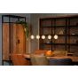 Lucide hanglamp Dilenko led,  mat goud/ messing