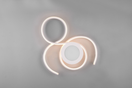 Trio lighting plafondlamp Jive led, wit incl. afstandsbediening 50 x 45 cm