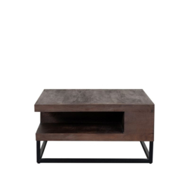 Label 51 Salontafel Cube, espresso mangohout