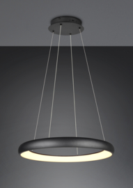 Trio lighting hanglamp Cardona led, zwart 75 cm incl. switch dimmer