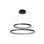 Lucide hanglamp Vidal led, zwart 78 cm