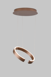 Light trend hanglamp Lux-Circle led,  brons 40 cm