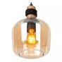 Lucide hanglamp Ilona, 3-lichts balk