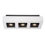 Lucide plafondspot Xirax led, 3-lichts wit