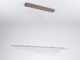 Light trend hanglamp Smile led, brons incl. afstandsbediening