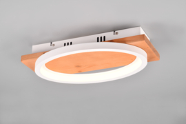 Trio lighting wandlamp Barca led, mat wit incl. switch dimmer
