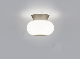 Helestra plafondlamp Sapo led kleur caffee opal glas