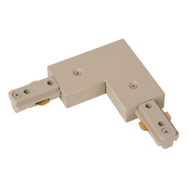 Lucide TRACK R-koppelstuk - 1-fase Railsysteem / Railverlichting - Rechts - taupe